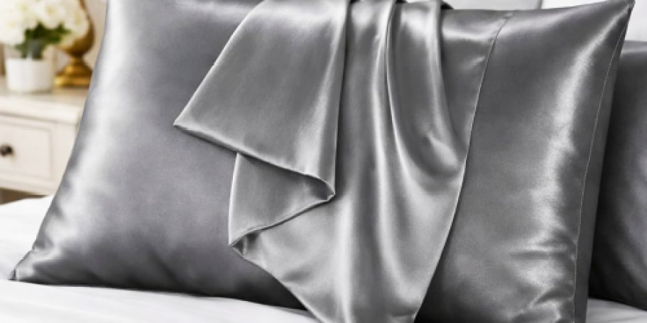 Satin Pillowcase 2-Pack Only $3.47 Shipped for Amazon Prime Members (Awesome Reviews!)