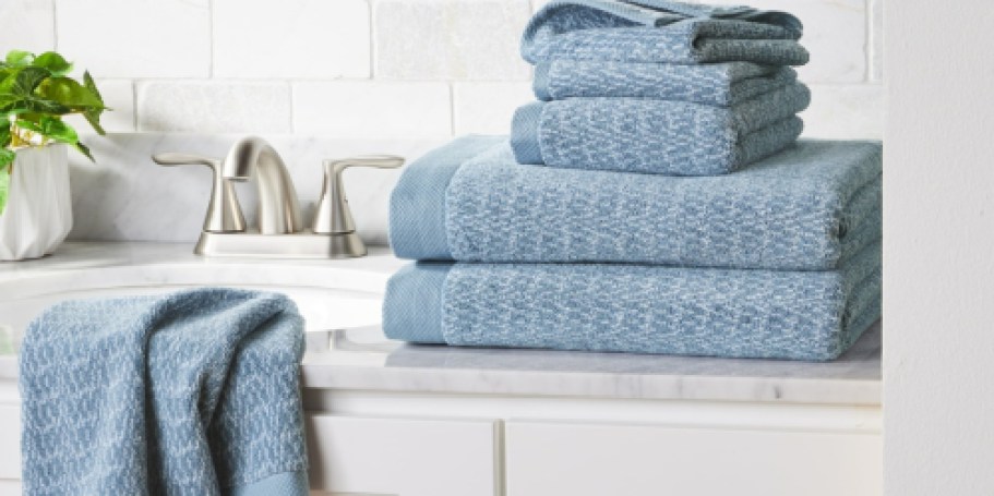 Better Homes & Gardens 6-Piece Bath Towel Set Just $10.50 on Walmart.com