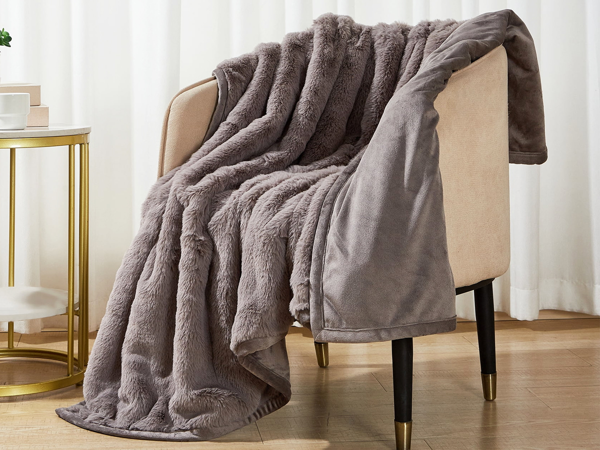 Better Homes & Gardens Faux Fur Throw Only $8 on Walmart.com (Reg. $24)
