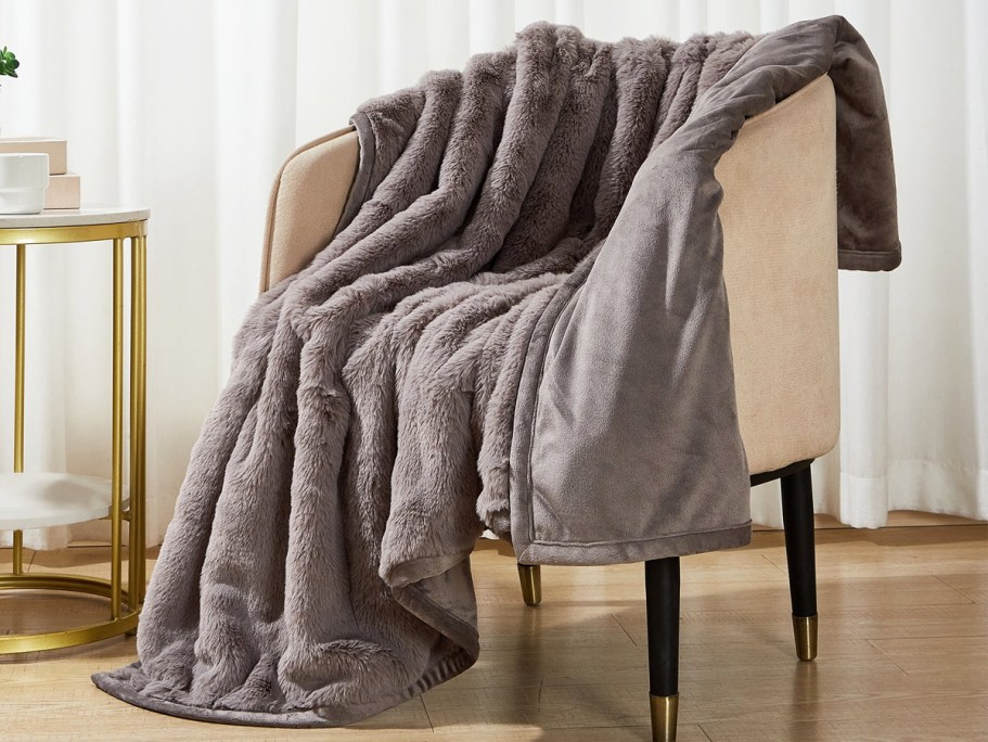 Better Homes & Gardens Faux Fur Throw Only $9.97 on Walmart.com (Reg. $24)