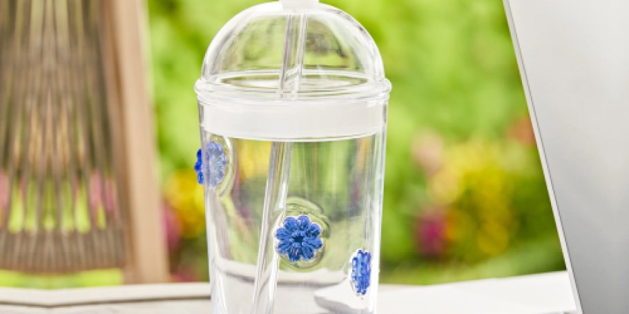 Walmart’s NEW Glass Sipper Icon Tumblers Start Under $7 & Are Selling Out Fast