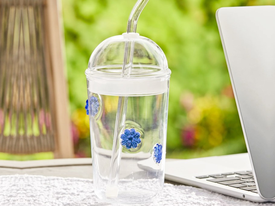 Walmart’s NEW Glass Sipper Icon Tumblers Start Under $7 & Are Selling Out Fast