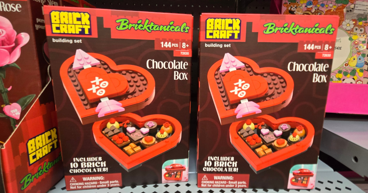 New Brickcraft Valentine’s Day Sets from $4.97 on Walmart.com