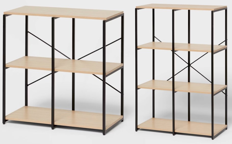 Brightroom 11 4-Cube or 6-Cube Powder-Coated Steel Storage Shelves