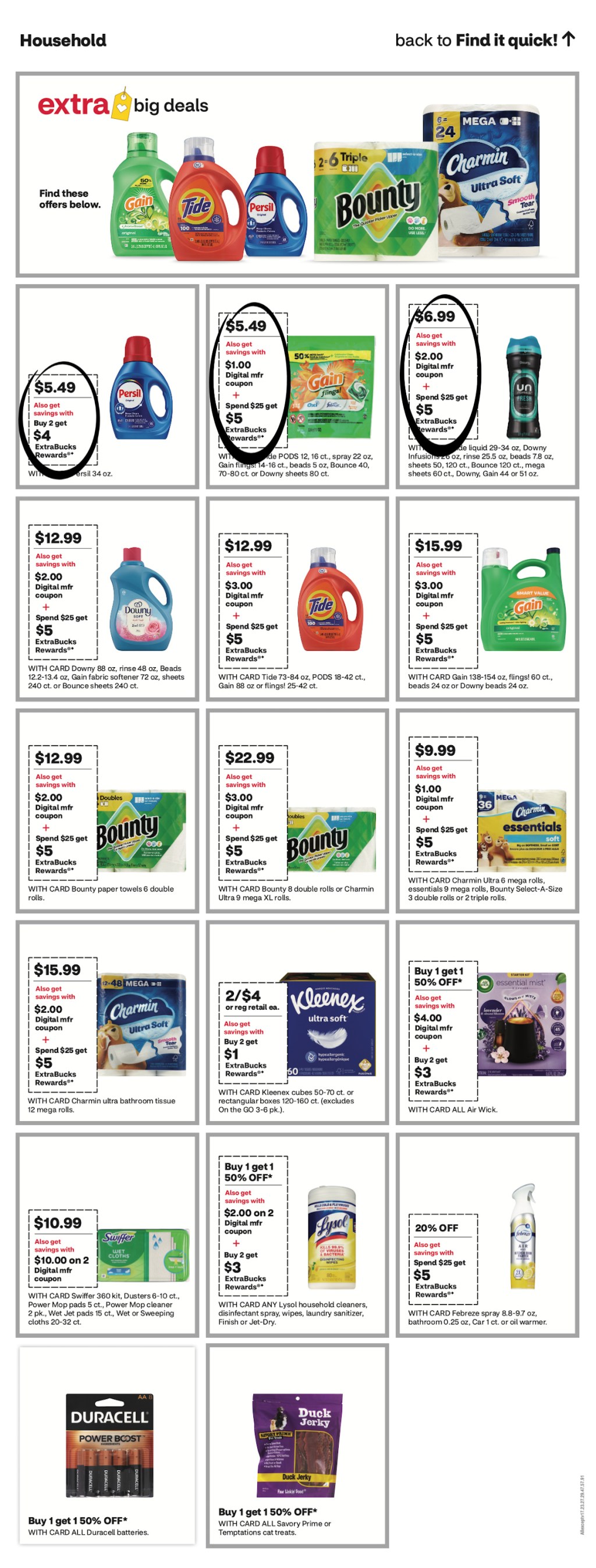 page from CVS ad