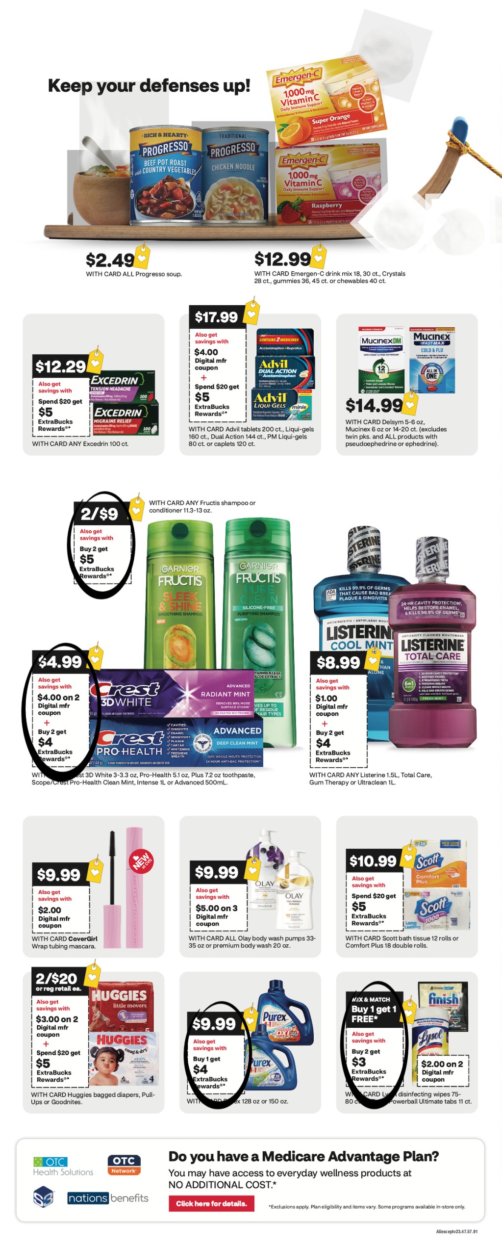 page from CVS ad