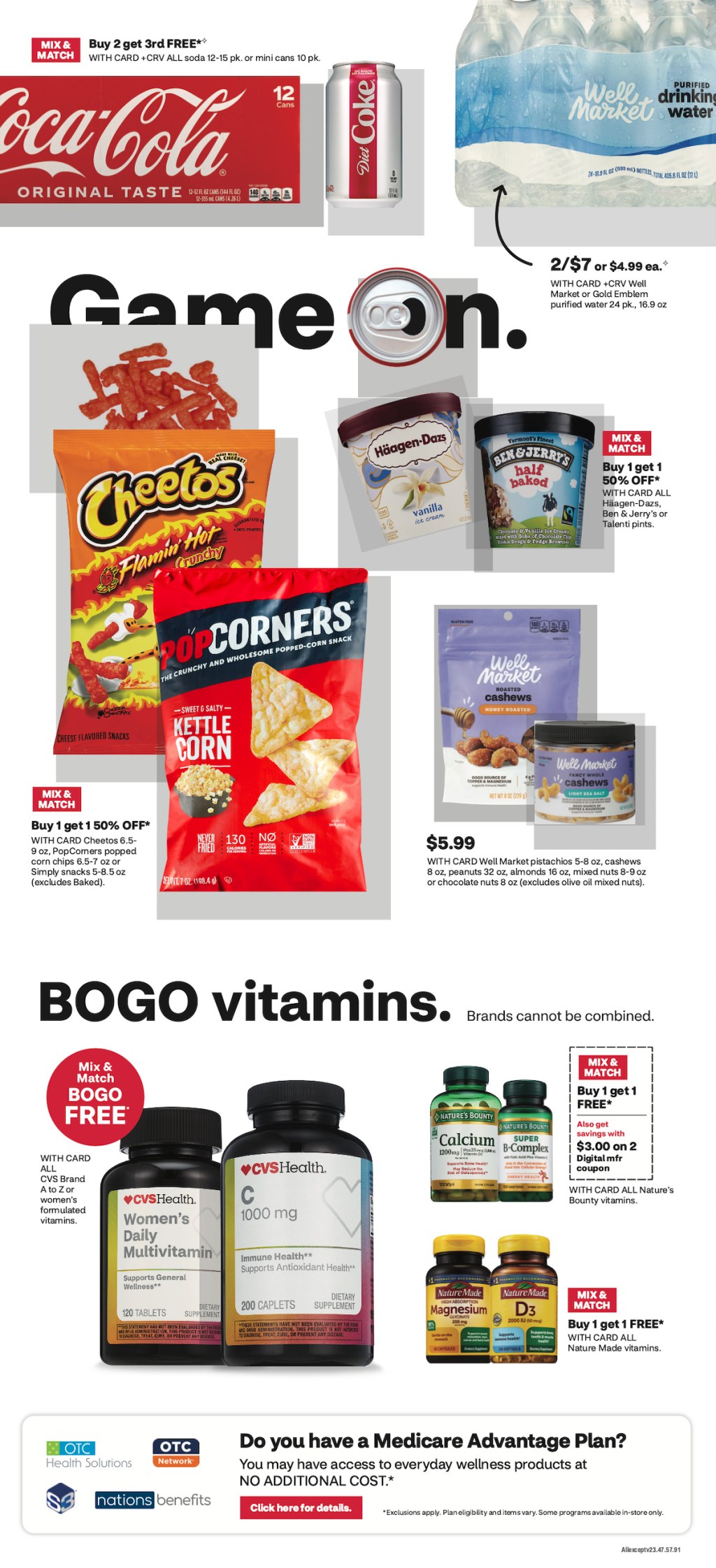 page from CVS ad