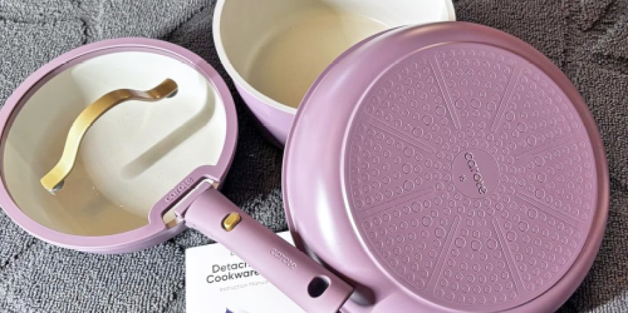 Carote 5-Piece Cookware Set Just $29.49 on Amazon (Reg. $80)