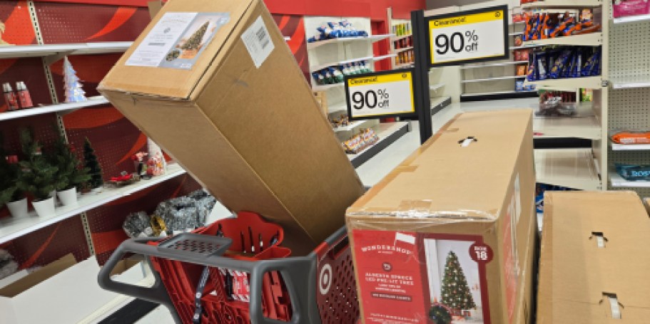 RUN! 90% Off Christmas Clearance Spotted at Target