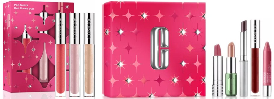 clinique lip gloss and lipstick gift sets
