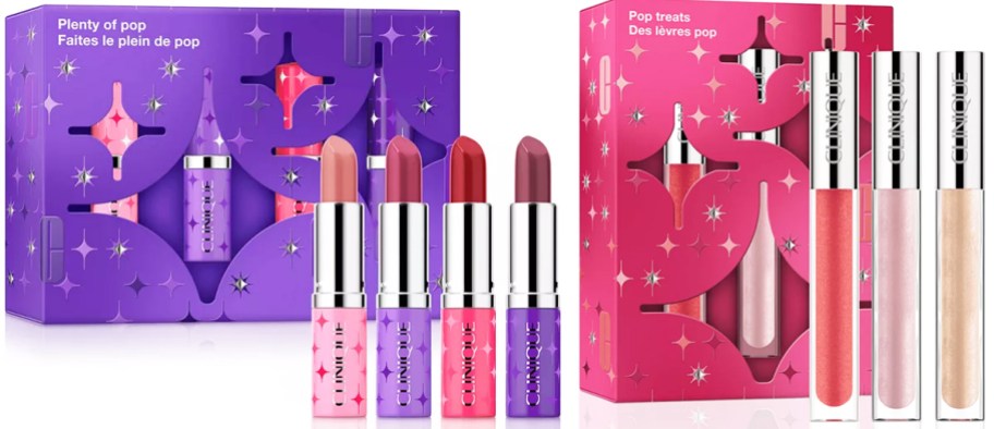clinique lipstick and lip gloss sets