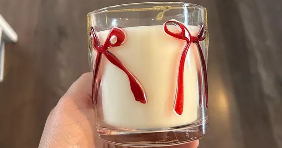 Get 30% Off Target Valentine’s Day Candles | Color-Changing Bow Candles, Box of Chocolates, & More
