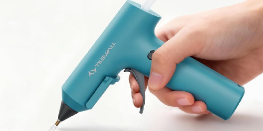 Cordless Hot Glue Gun Kit w/ 20 Glue Sticks Just $12.99 on Amazon (Reg. $20)