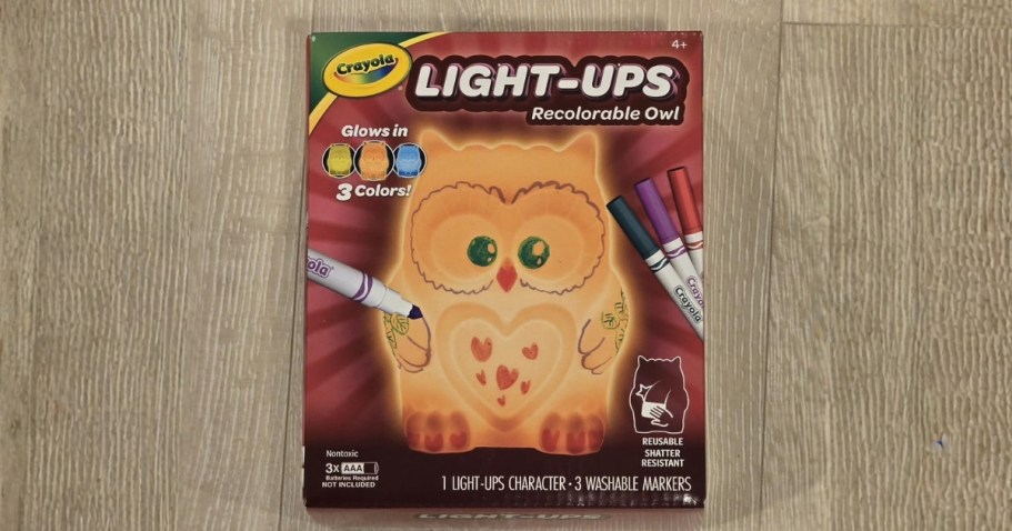 Crayola Light-Ups Just $5 on Amazon | Includes 3 Washable Markers!