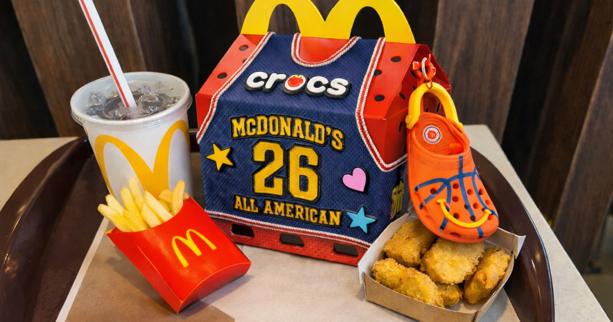 McDonalds x Crocs Happy Meals Dropping on 3/10