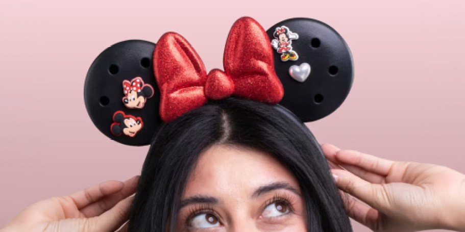 NEW Disney Mickey & Minnie Crocs Headbands Coming 4/15 | Customize w/ Jibbitz!