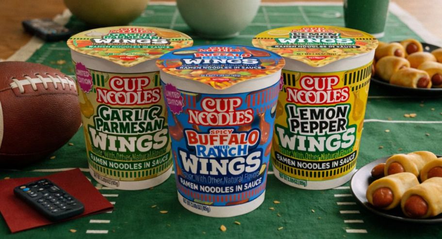 THREE Limited-Edition Nissin Cup Noodles Available to Pre-Order Now!