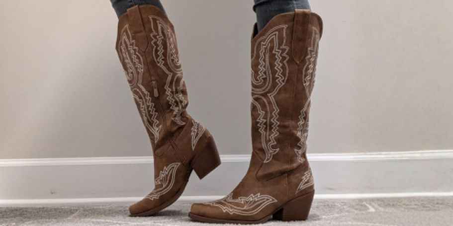 Women’s Western Boots Only $27.99 Shipped on Amazon (Reg. $64)