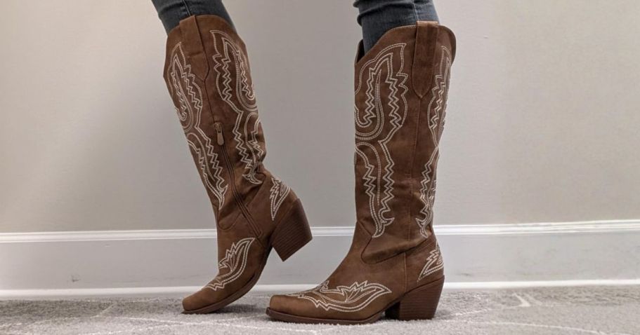 Women’s Western Boots Only $27.99 Shipped on Amazon (Reg. $64)