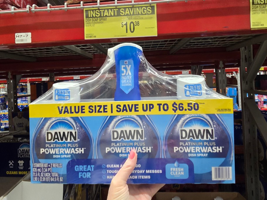 Dawn Platinum Powerwash Dish Soap Spray Bottle Set
