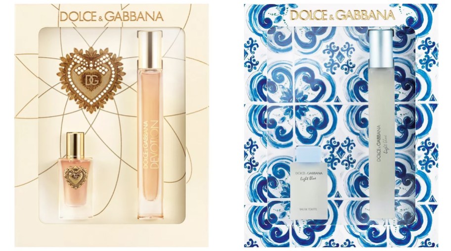 two Dolce&Gabbana fragrance gift sets