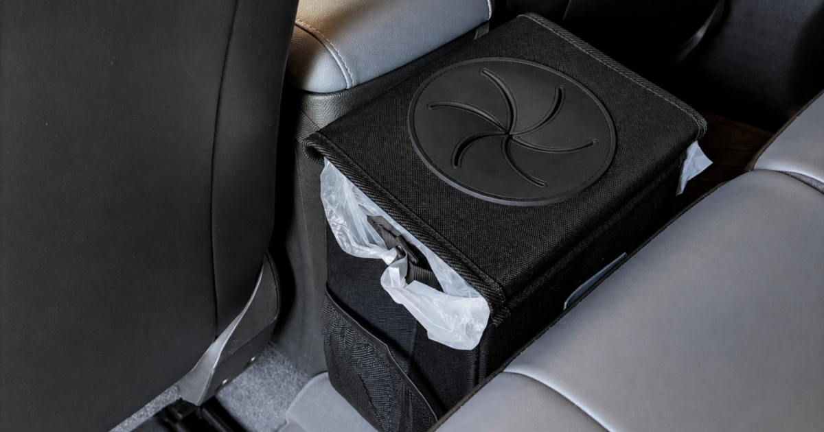 Collapsible Car Trash Can 2-Pack Just $9 Shipped (Includes 40 Bags!)
