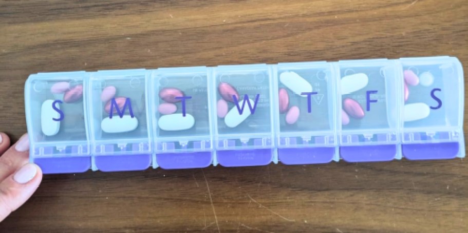 Daily Pill Organizer Only $2 Shipped on Amazon