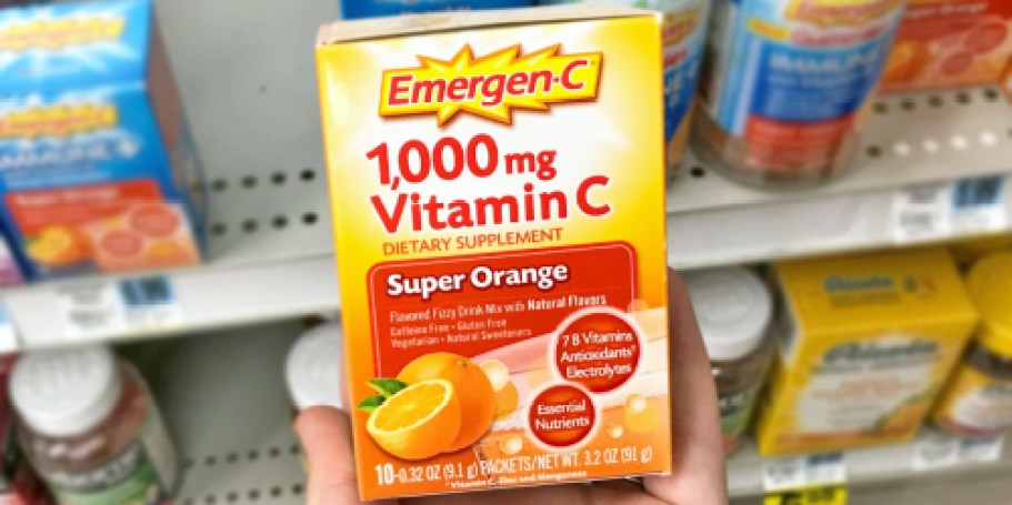 Emergen-C Packets 10-Count Only $3 Shipped on Amazon