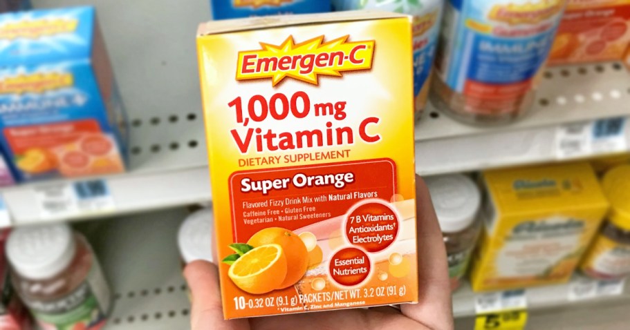 Emergen-C Packets 10-Count Only $3 Shipped on Amazon