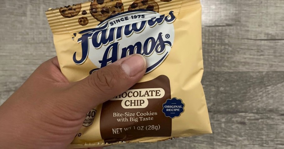 Famous Amos Chocolate Chip Cookies 12-Pack Just $5 Shipped on Amazon