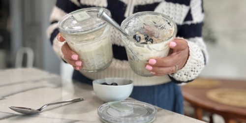 Save on Figmint Glass & Stoneware Containers at Target (Perfect for Overnight Oats!)