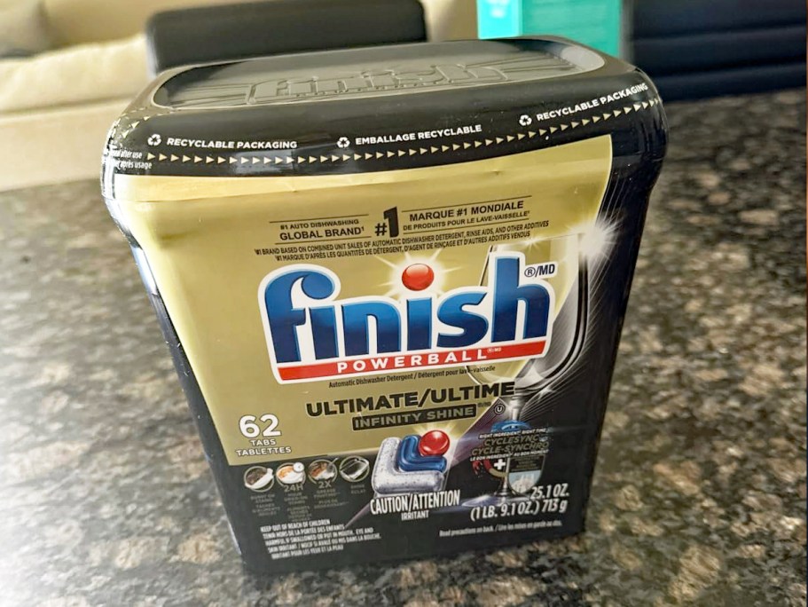 Finish Dishwasher Pods 186-Count Just $20.89 Shipped on Amazon (Reg. $68)