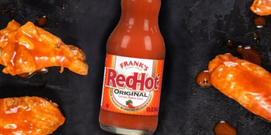 Frank’s RedHot Sauce 12-Pack Just $7 Shipped on Amazon (Only 62¢ Each)