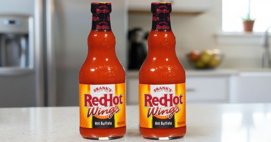 Franks Red Hot Wings Hot Buffalo Sauce