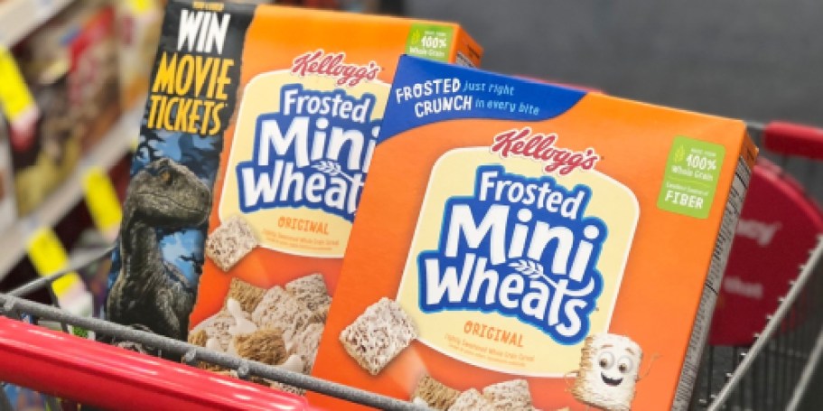 Kellogg’s Frosted Mini-Wheats Cereal Just $3 Shipped on Amazon
