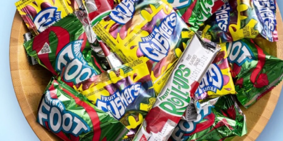 Fruit Roll-Ups, Fruit by the Foot, & Gushers 16-Count Variety Pack Just $3.76 Shipped on Amazon