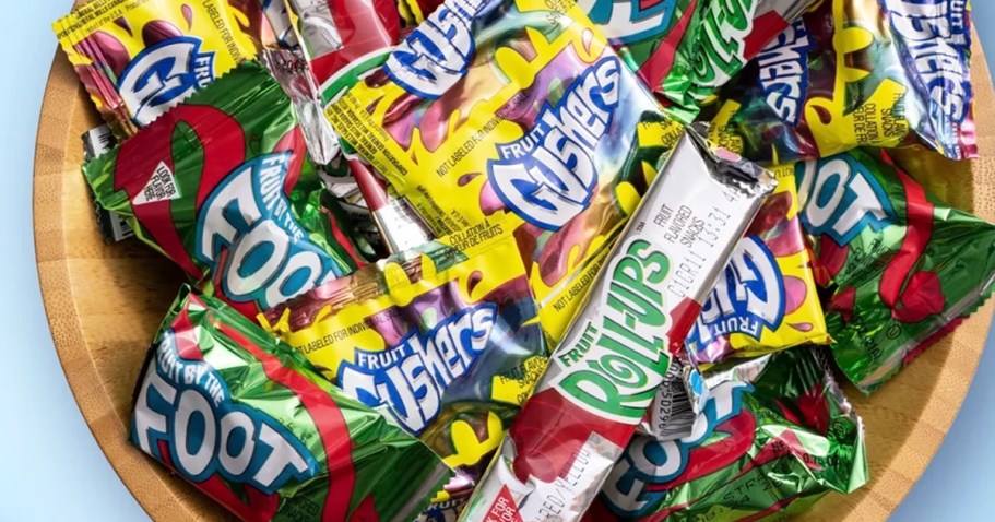 Fruit Roll-Ups, Fruit by the Foot, & Gushers 16-Count Variety Pack Just $3.76 Shipped on Amazon