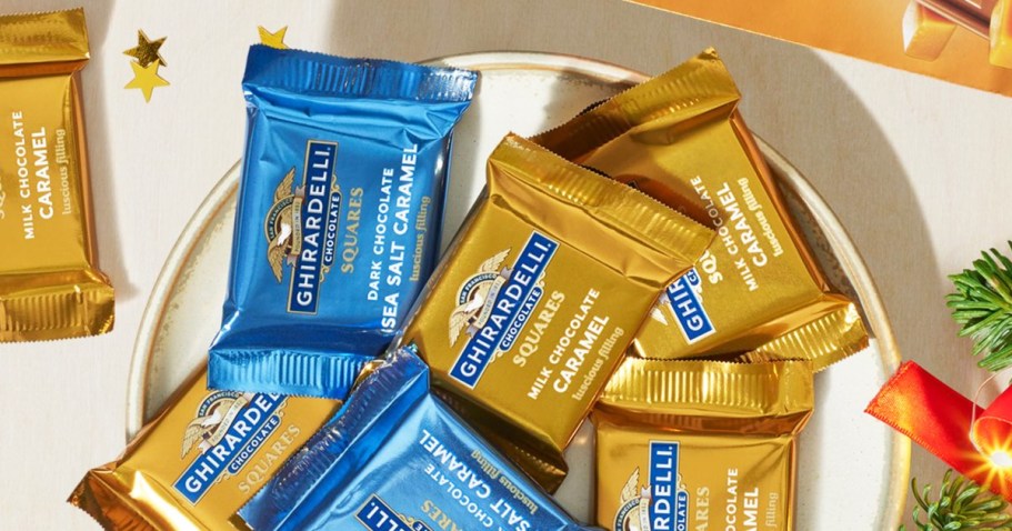 Ghirardelli Caramel Chocolates 12oz Bag Only $6 on Amazon (Reg. $14)