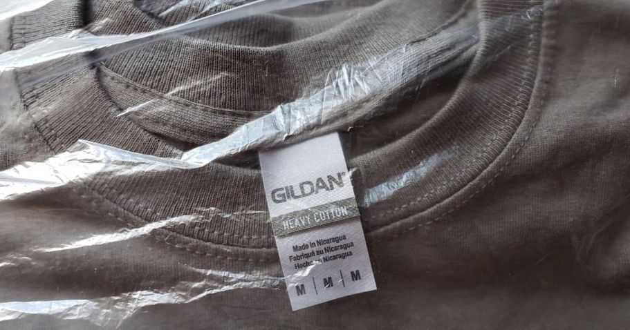THREE Gildan Adult Heavy Cotton T-Shirts Only $11.87 Shipped on Amazon