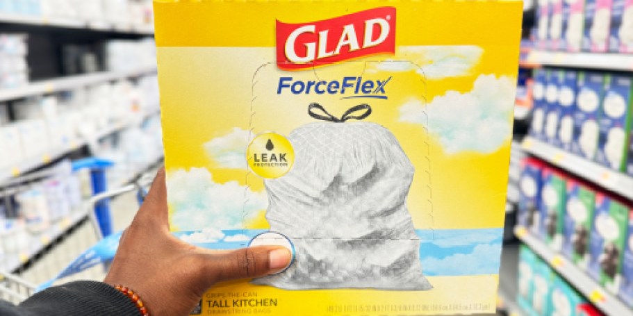 Glad ForceFlex Trash Bags 140-Count Just $13.96 Shipped on Amazon (Reg. $25)