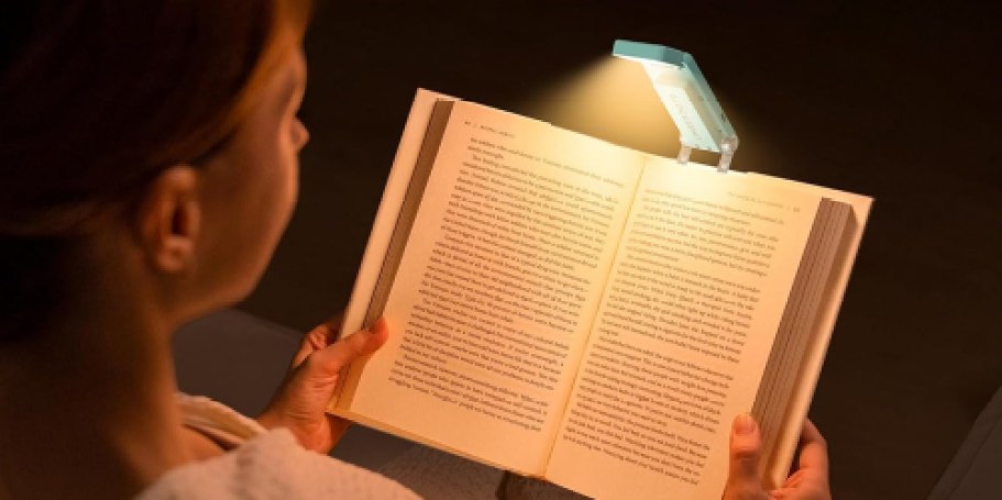 Clip-On Rechargeable Book Light Just $4.79 on Amazon (Reg. $12)