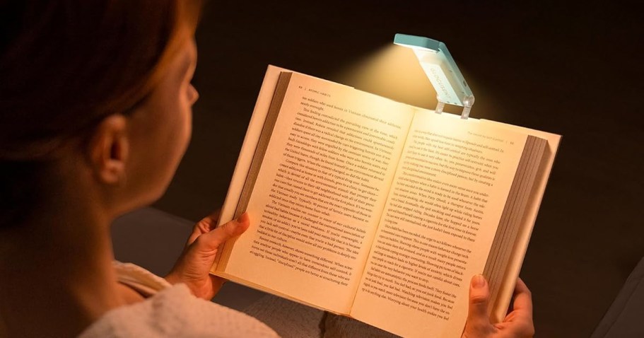 Clip-On Rechargeable Book Light Just $4.79 on Amazon (Reg. $12)