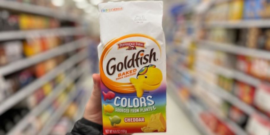 Goldfish Crackers from $1.67 Shipped Per Bag on Amazon