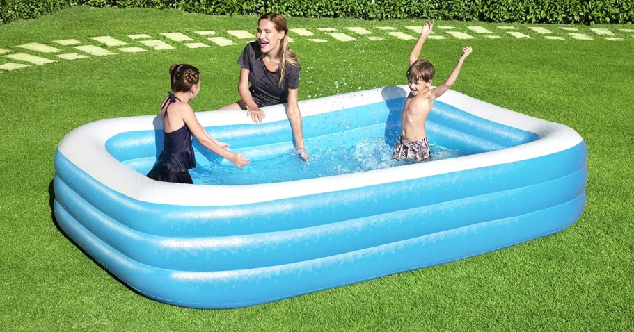 Inflatable Family Pool Just $26.99 on Amazon (Reg. $40)