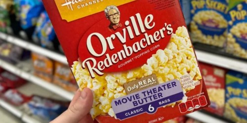 Orville Redenbacher’s Popcorn 6-Pack Only $2.95 Shipped on Amazon (Just 49¢ Per Bag!)