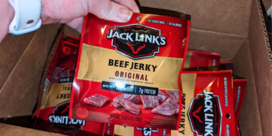 Jack Link’s Beef Jerky 20-Pack Just $11.71 Shipped on Amazon (Reg. $21)