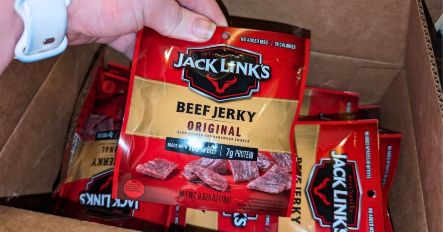 Jack Link’s Beef Jerky 20-Pack Just $11.71 Shipped on Amazon (Reg. $21)