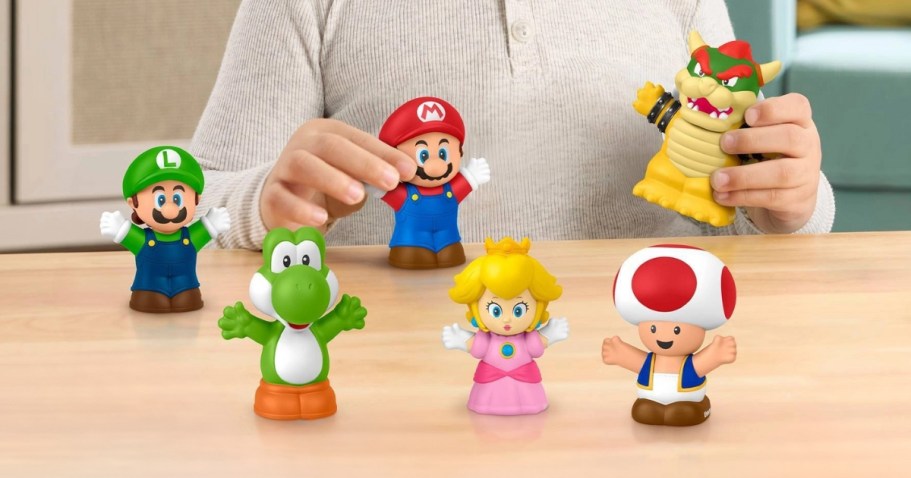 NEW Fisher Price Little People Super Mario Set Available on Target.com