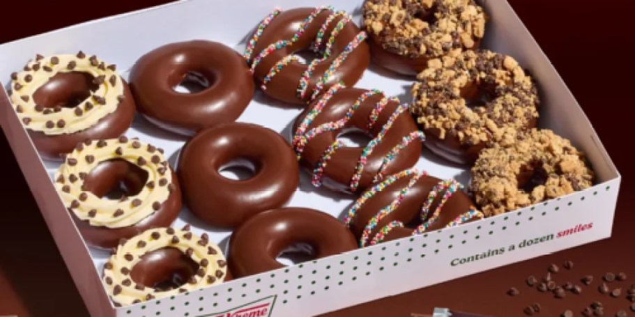 Chocolate Lovers Rejoice! Krispy Kreme x Hershey’s Chocomania Doughnuts Are Here