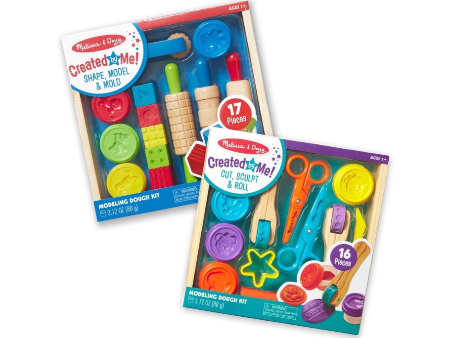 two Melissa & Doug Clay Play Activity Sets